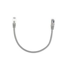 Rexant (02-0210-03) Патч-корд F/UTP, CAT 6, RJ45-RJ45, 26AWG, LSZH, серый, 0,3м
