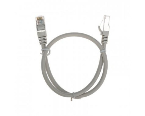 [Патч-корды (сетевые, телефонные)] Rexant (02-0210-05) Патч-корд F/UTP, CAT 6, RJ45-RJ45, 26AWG, LSZH, серый, 0,5м