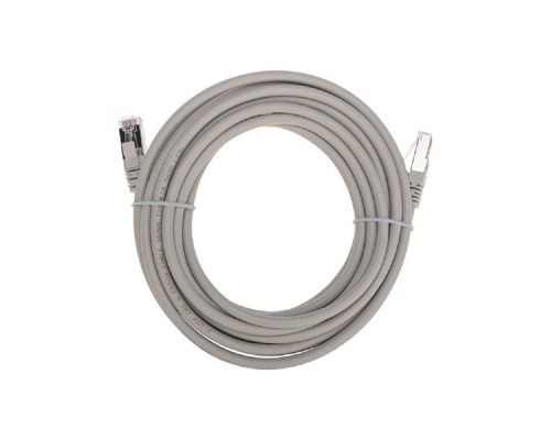 [Патч-корды (сетевые, телефонные)] Rexant (02-0210-5) Патч-корд F/UTP, CAT 6, RJ45-RJ45, 26AWG, LSZH, серый, 5м