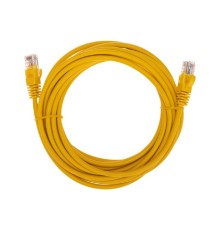 Rexant (02-0105-5) Патч-корд U/UTP, CAT 5e, RJ45-RJ45, 26AWG, LSZH, желтый, 5м