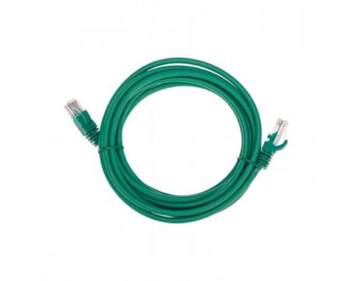 [Патч-корды (сетевые, телефонные)] Rexant (02-0106-3) Патч-корд U/UTP, CAT 5e, RJ45-RJ45, 26AWG, LSZH, зеленый, 3м