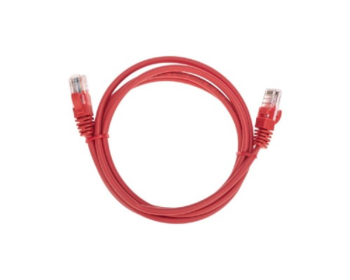 [Патч-корды (сетевые, телефонные)] Rexant (02-0103-105) Патч-корд U/UTP, CAT 5e, RJ45-RJ45, 26AWG, LSZH, красный, 1,5м