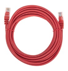 Rexant (02-0103-5) Патч-корд U/UTP, CAT 5e, RJ45-RJ45, 26AWG, LSZH, красный, 5м