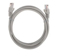 Rexant (02-0100-2) Патч-корд U/UTP, CAT 5e, RJ45-RJ45, 26AWG, LSZH, серый, 2м