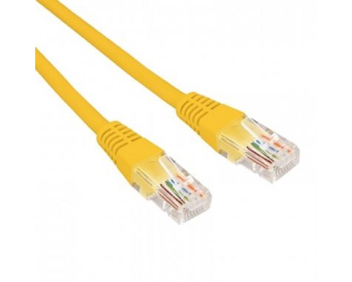 [Патч-корды (сетевые, телефонные)] Rexant (02-0295-03) Патч-корд U/UTP, CAT 6, RJ45-RJ45, 26AWG, LSZH, желтый, 0,3м