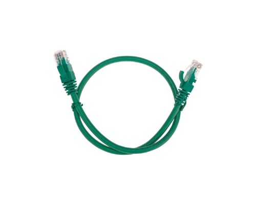 [Патч-корды (сетевые, телефонные)] Rexant (02-0296-05) Патч-корд U/UTP, CAT 6, RJ45-RJ45, 26AWG, LSZH, зеленый, 0,5м