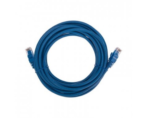 [Патч-корды (сетевые, телефонные)] Rexant (02-0294-5) Патч-корд U/UTP, CAT 6, RJ45-RJ45, 26AWG, LSZH, синий, 5м