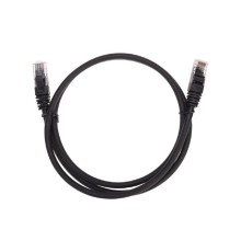 Rexant (02-0292-1) Патч-корд U/UTP, CAT 6, RJ45-RJ45, 26AWG, LSZH, черный, 1м