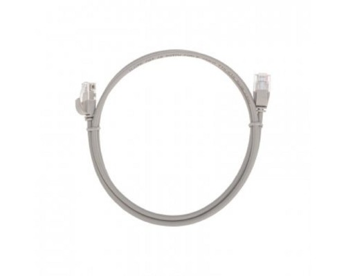 [Патч-корды (сетевые, телефонные)] Rexant (02-0380-1) Патч-корд U/UTP, CAT 6A (10G), RJ45-RJ45, 28AWG, LSZH, серый, 1м