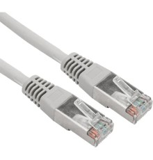 Rexant (18-8002-1) Шнур коммутационный, патч-корд F/UTP RJ45-RJ45, CAT 5e, LSZH серый, 1м