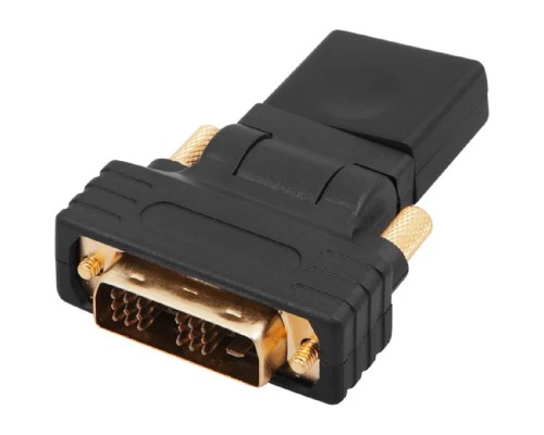 [Переходник] Rexant (17-6812) Переходник поворотный, штекер DVI-D - гнездо HDMI