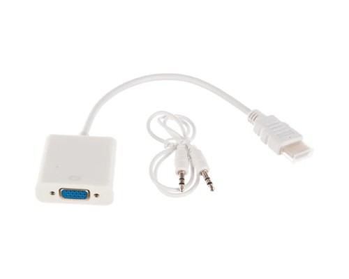 [Переходник] Rexant (17-6936) Переходник штекер HDMI - гнездо VGA, провод + шнур стерео 3,5мм