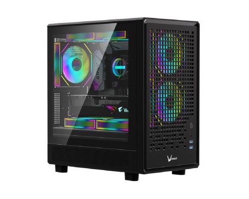[корпус] Корпус Formula Air Mesh G2 черный без БП mATX 3x120mm 2xUSB3.0 audio