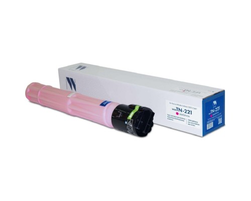 [Расходные материалы] Тонер-картридж NVP совместимый NV-TN-221 Magenta для Konica Minolta bizhub C227/C287 (21000k)