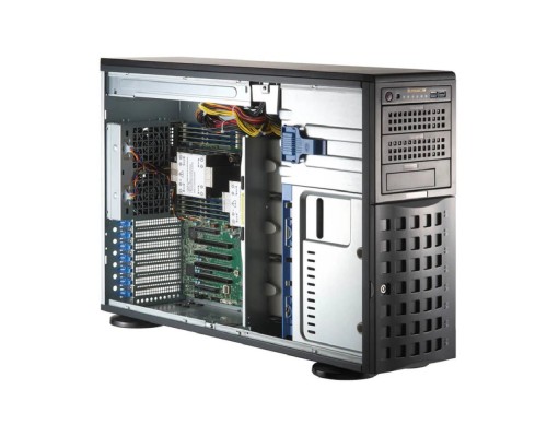 [Сервер] Supermicro SYS-741P-TRT Серверная платформа (X13DEI-T, CSE-745BTS-R1K23BP) (2 x LGA-4677, 16xDDR5 Up to 4TB, 8x3.5