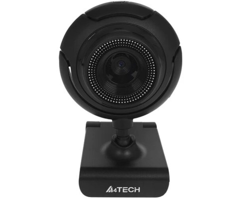 [Цифровая камера] Камера Web A4Tech PK-710P черный 1Mpix (1280x720) USB2.0 с микрофоном
