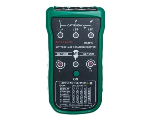 [Инструменты] Mastech (13-1251) Детектор последовательности фаз MS5900