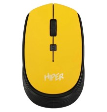 Мышь HIPER беспроводная HOMW-085 {1600dpi, желтый, USB, 4кнп}