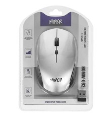 Мышь HIPER беспроводная HOMW-092 {1600dpi, серый, USB, 4кнп}