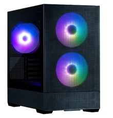 Корпус ZALMAN P30 AIR BLACK, без БП, черный, mATX