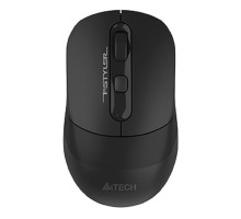 Мышь беспроводная A4Tech Fstyler FB10CS black (оптическая, silent, BT/Radio, USB, 4but, 2000dpi)(FB10CS USB STONE BLACK