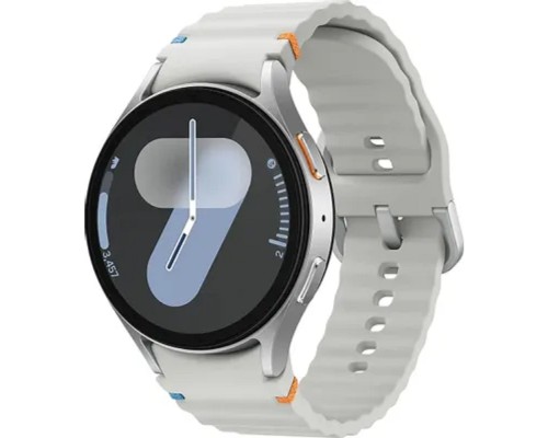 [Умные часы] Умные часы Samsung Galaxy Watch 7 LTE 44мм 1.5" Super AMOLED корп.сереб. рем.серебристый 