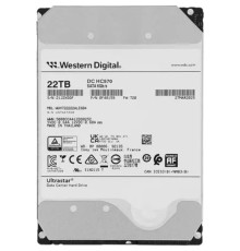 22Tb WD Ultrastar DC HC570 7200 6Gb/s 512Mb WUH722222ALE604  SATA3
