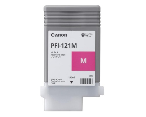 [Расходные материалы] Картридж/ INK TANK PFI-121 MAGENTA пурп. для IPF TM-240/255/350/355