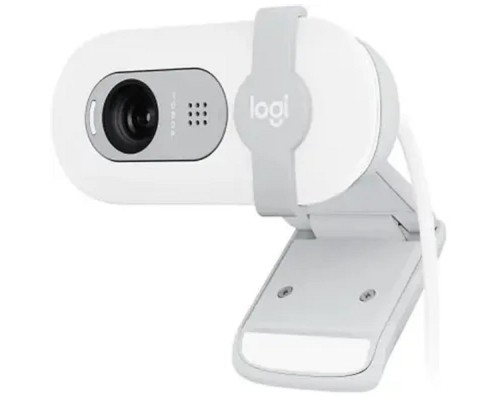 [Web-камеры] Камера Web Logitech HD Webcam Brio 100 Full белый 2Mpix (1920x1080) USB Type-C с микрофоном (960-001618)