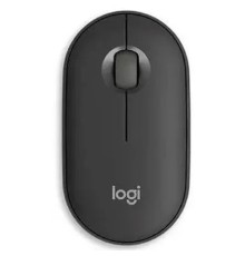 Мышь Logitech Pebble 2 M350S графитовый оптическая (4000dpi) silent беспроводная BT USB для ноутбука (2but)