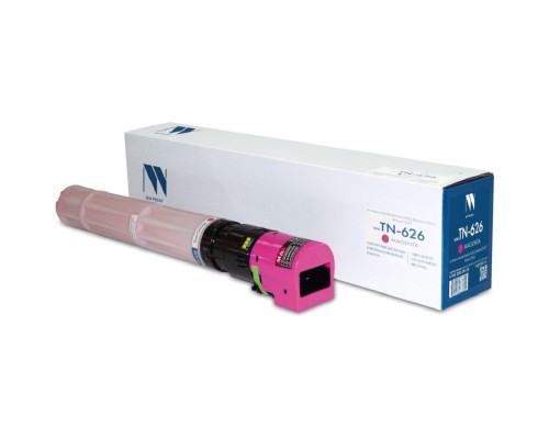 [Расходные материалы] Тонер-картридж NVP совместимый NV-TN-626 Magenta для Konica Minolta Bizhub-C450i/Bizhub-C550i/Bizhub-C650i (ACV1350) (28000k)