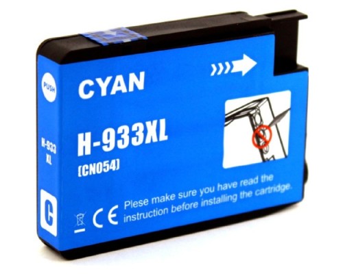 [Расходные материалы] Струйный картридж NV Print 933XLC (NV-CN054AE) Cyan для HP Officejet 6100, 6600, 6700, 7110, 7510, 7610, 7612 (825 стр) совместимый