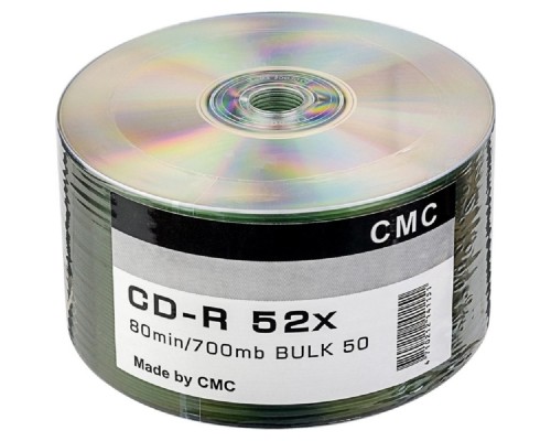 [Диск] Диски CMC CD-R 80 52x Bulk/50 (141151)