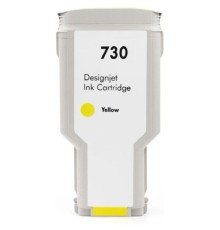 Струйный картридж NV Print 730 (NV-P2V70A) Yellow для HP DesignJet T1700, T1600, T2600 (300 мл)
