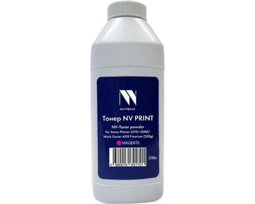 [Расходные материалы] Тонер + девелопер NVP для Xerox Phaser 6510, 6280, WorkCenter 6515 Premium (250г) Magenta
