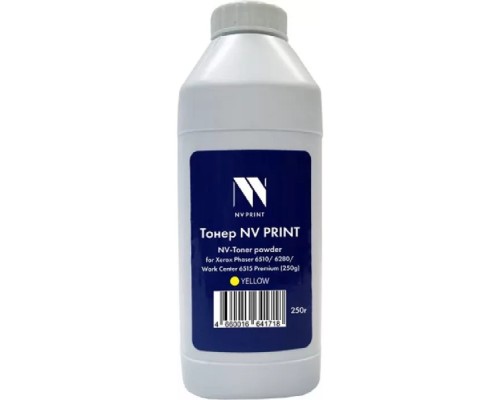 [Расходные материалы] Тонер + девелопер NVP для Xerox Phaser 6510, 6280, WorkCenter 6515 Premium (250г) Yellow