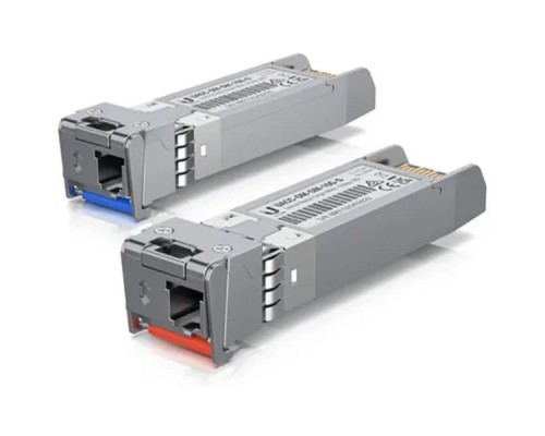 [Сетевое оборудование] UBIQUITI UACC-OM-SM-10G-S-2 Пара трансиверов SFP+, BiDi, Single Mode, LC, 10 км
