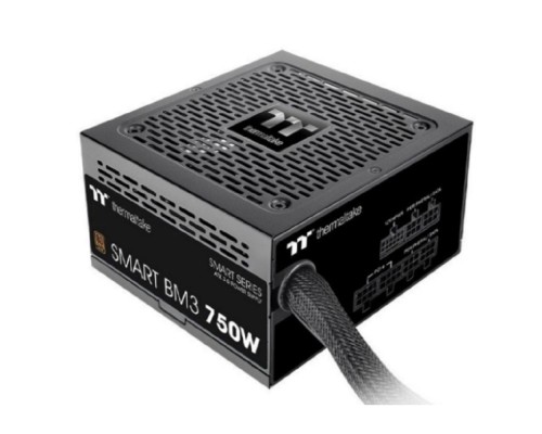 [Блок питания] Блок питания Thermaltake Smart BM3 750 /Semi Modular/Non Light/Full Range/Analog/80 Plus Bronze/EU/JP Main CAP/All Flat Cables/Gen 5