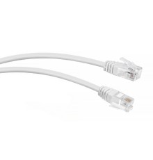 Cabeus PC-TEL-RJ12-0.5m Патч-корд телефонный 2х6р4с, белый, PVC, 0.5 м