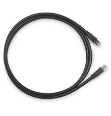 Cabeus PC-ARM-FTP-RJ45-Cat.6a-1m-PE Патч-корд F/UTP, категория 6a, 2xRJ45/8p8c, экранированный, армированный гофрированной стальной лентой, черный, РЕ, внешний, 1м