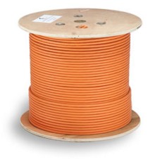 Cabeus FTP-4P-Cat.6-SOLID-LSZH-100 Кабель витая пара экранированная FTP (F/UTP), категория 6, 4 пары (23 AWG), одножильный, LSZH, нг(А)-HF, (100 м)