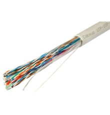 Cabeus UTP-25P-Cat.5-IN Кабель витая пара UTP (U/UTP), категория 5, 25 пар (24 AWG), одножильный (solid), PVC нг(А)-LS