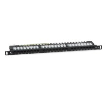 Cabeus PLHD-24-Cat.5e-Dual-90-0,5U Патч-панель высокой плотности 19