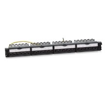 Cabeus PL-24-KJ-RJ45-Cat.6a-SH-180T Патч-панель 19