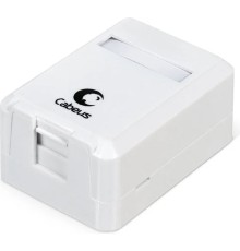 Cabeus MB-1 Корпус внешней настенной розетки на 1 Keystone