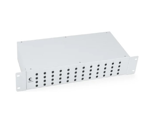 [Cabeus Аксессуары к монтажным шкафам] Cabeus FO-19-48ST Кросс бокс оптический 19