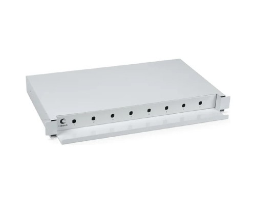 [Cabeus Аксессуары к монтажным шкафам] Cabeus ODF-19-8-ST Кросс бокс оптический 19