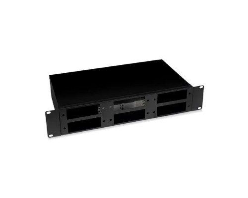 [Cabeus Аксессуары к монтажным шкафам] Cabeus FO-19-6FP-BK Кросс бокс оптический 19