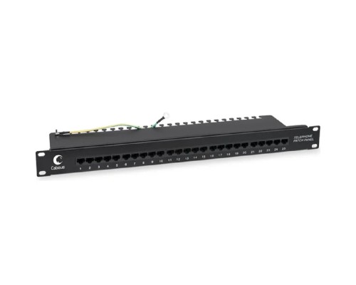 [Cabeus Аксессуары к монтажным шкафам] Cabeus PL-25-TEL-Dual IDC Патч-панель 19