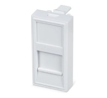 Cabeus FP-22,5-1M Вставка 45x22,5 (Mosaic) для 1 модуля формата Keystone Jack